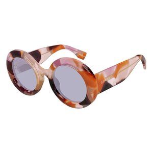 NEW GUCCI SUNGLASSES GG1748S 003 HAVANA WOMEN ROUND EYEWEAR